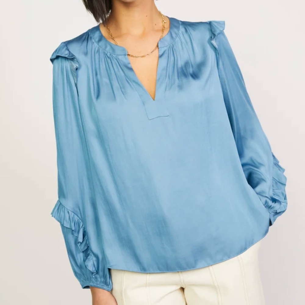 Current Air Ruffle blouse